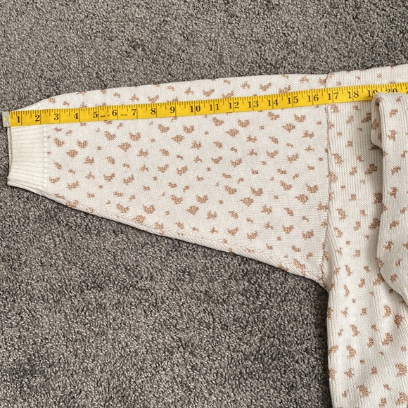 Vintage Sparkly Cheetah Print Sweater - Picture 8 of 8